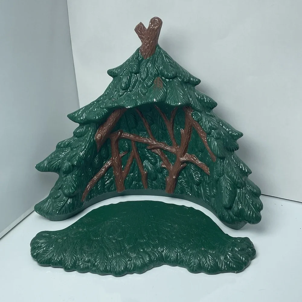 Native American Kimple‎ Nativity Set Hand painted With Woodland Cloche 15 Pieces